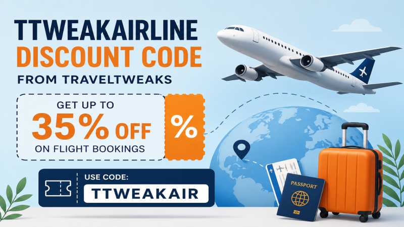 TTweakAirline Discount Code from TravelTweaks
